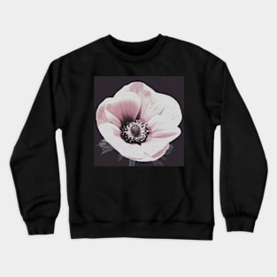 Flower, Flower print, Plant print, Scandinavian print, Trendy print, Styled, Pillow, Modern art, Wall art, Print, Minimalistic, Modern Crewneck Sweatshirt